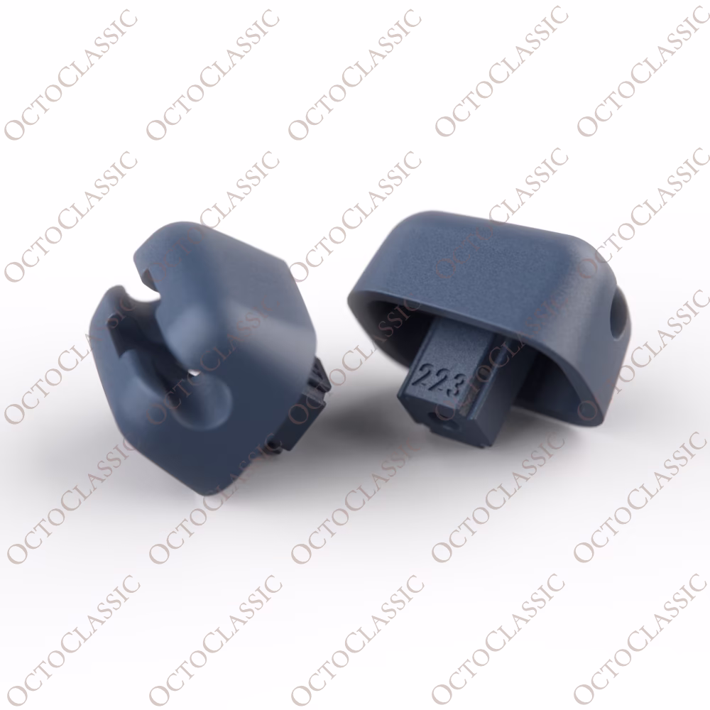 Clip per alette parasole W116 Tutti i colori, set di 2 NUOVO (Mercedes-Benz) 1168110041