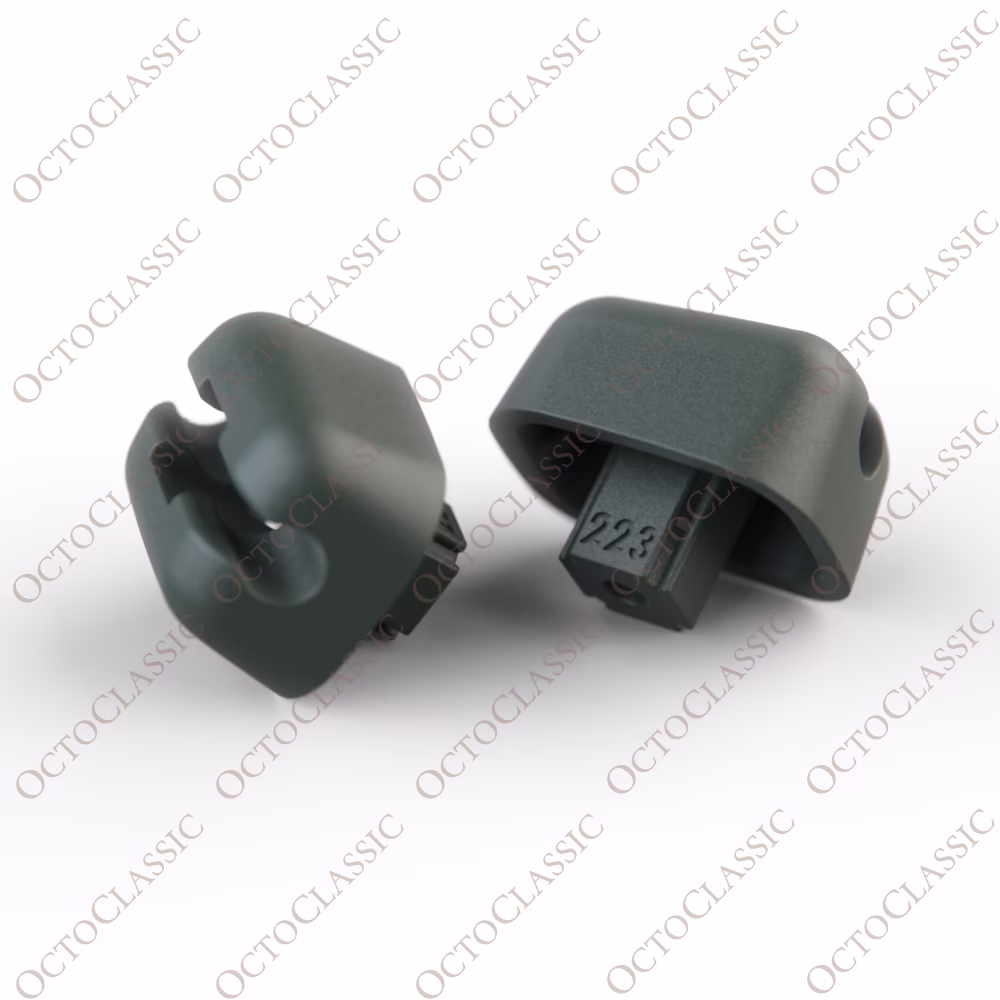 Clip per alette parasole W116 Tutti i colori, set di 2 NUOVO (Mercedes-Benz) 1168110041