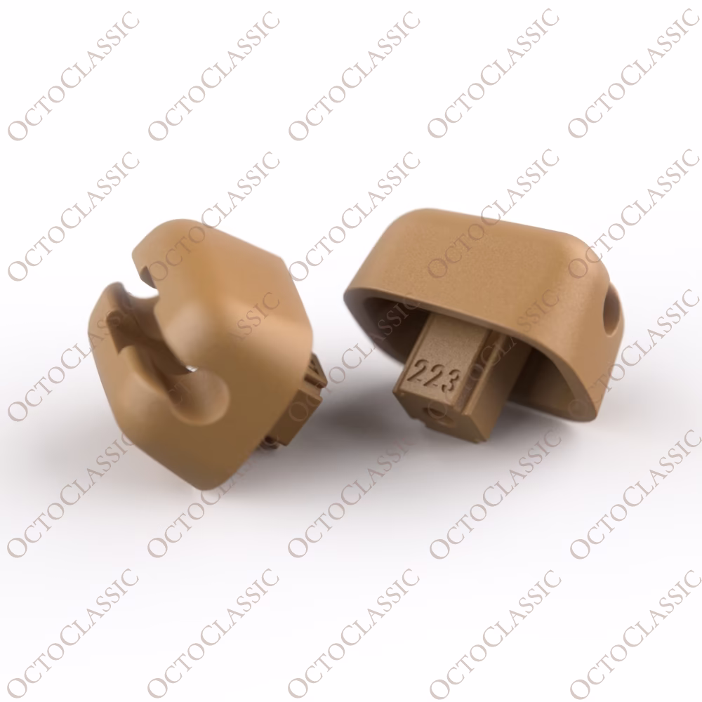 Clip per alette parasole W116 Tutti i colori, set di 2 NUOVO (Mercedes-Benz) 1168110041