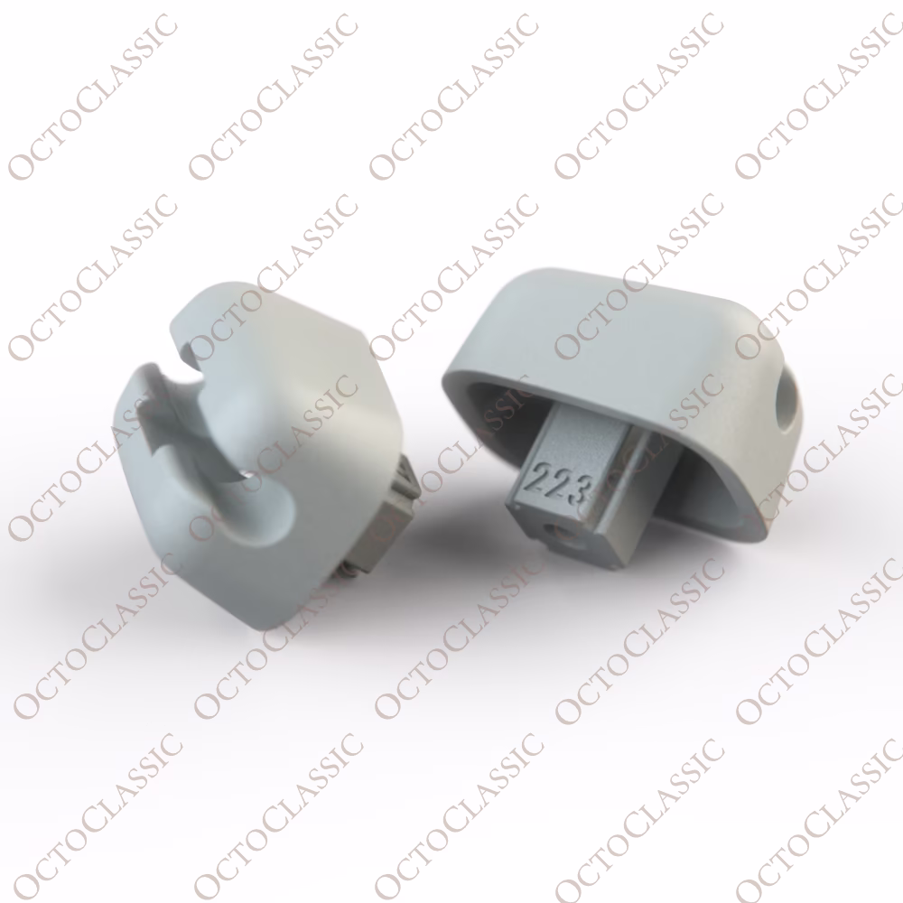Clip per alette parasole W116 Tutti i colori, set di 2 NUOVO (Mercedes-Benz) 1168110041