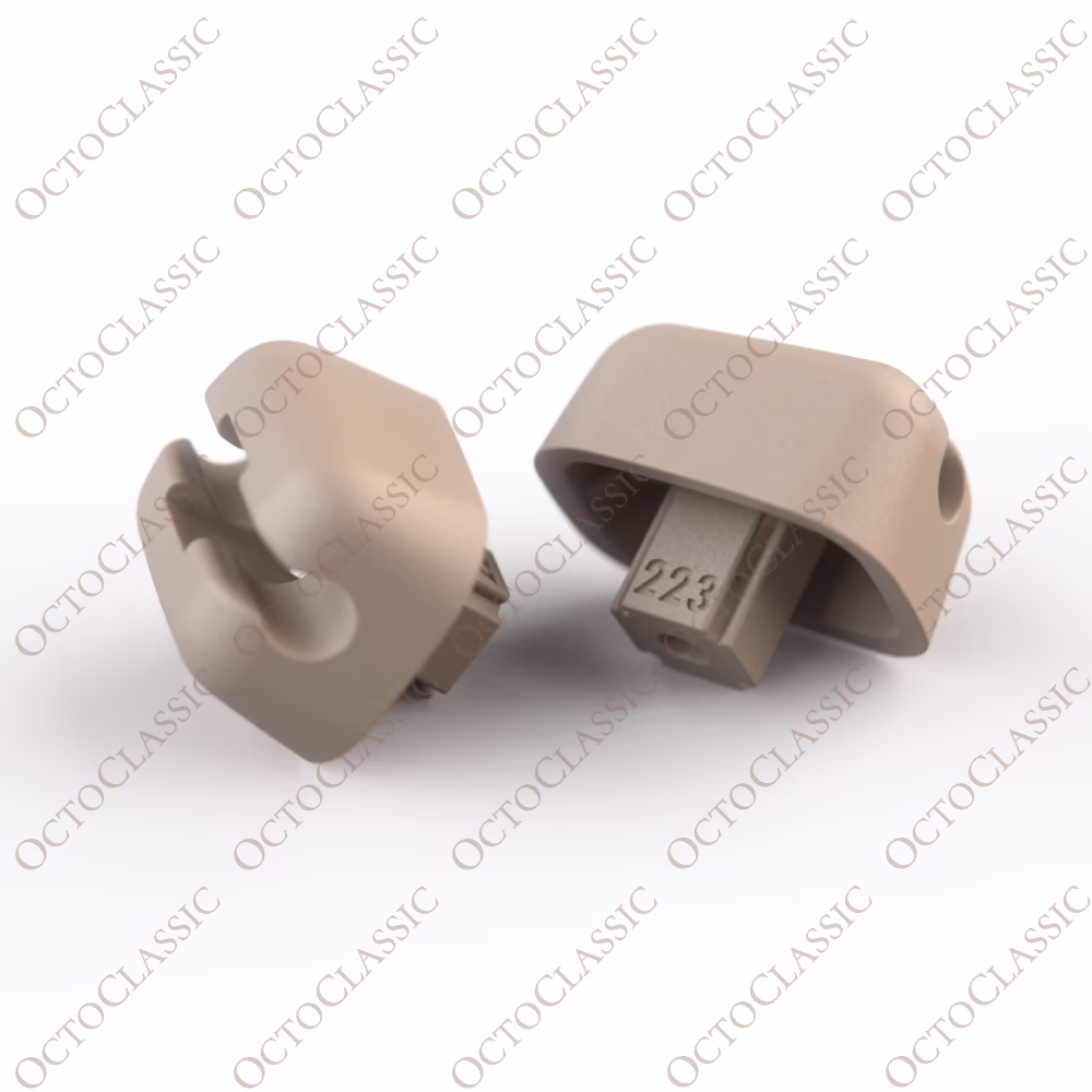 Clip per alette parasole W116 Tutti i colori, set di 2 NUOVO (Mercedes-Benz) 1168110041