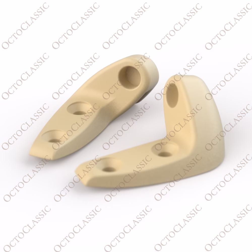W111 Sun Visor holdter trim Cabriolet Set- left and Right (Mercedes)