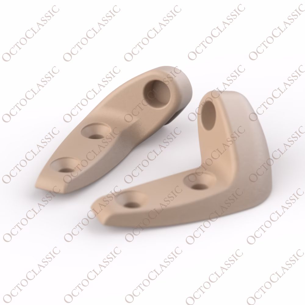 W111 Sun Visor holdter trim Cabriolet Set- left and Right (Mercedes)