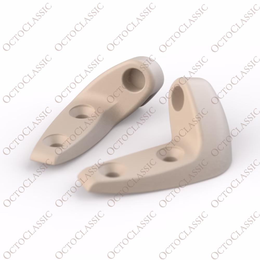 W111 Sun Visor holdter trim Cabriolet Set- left and Right (Mercedes)