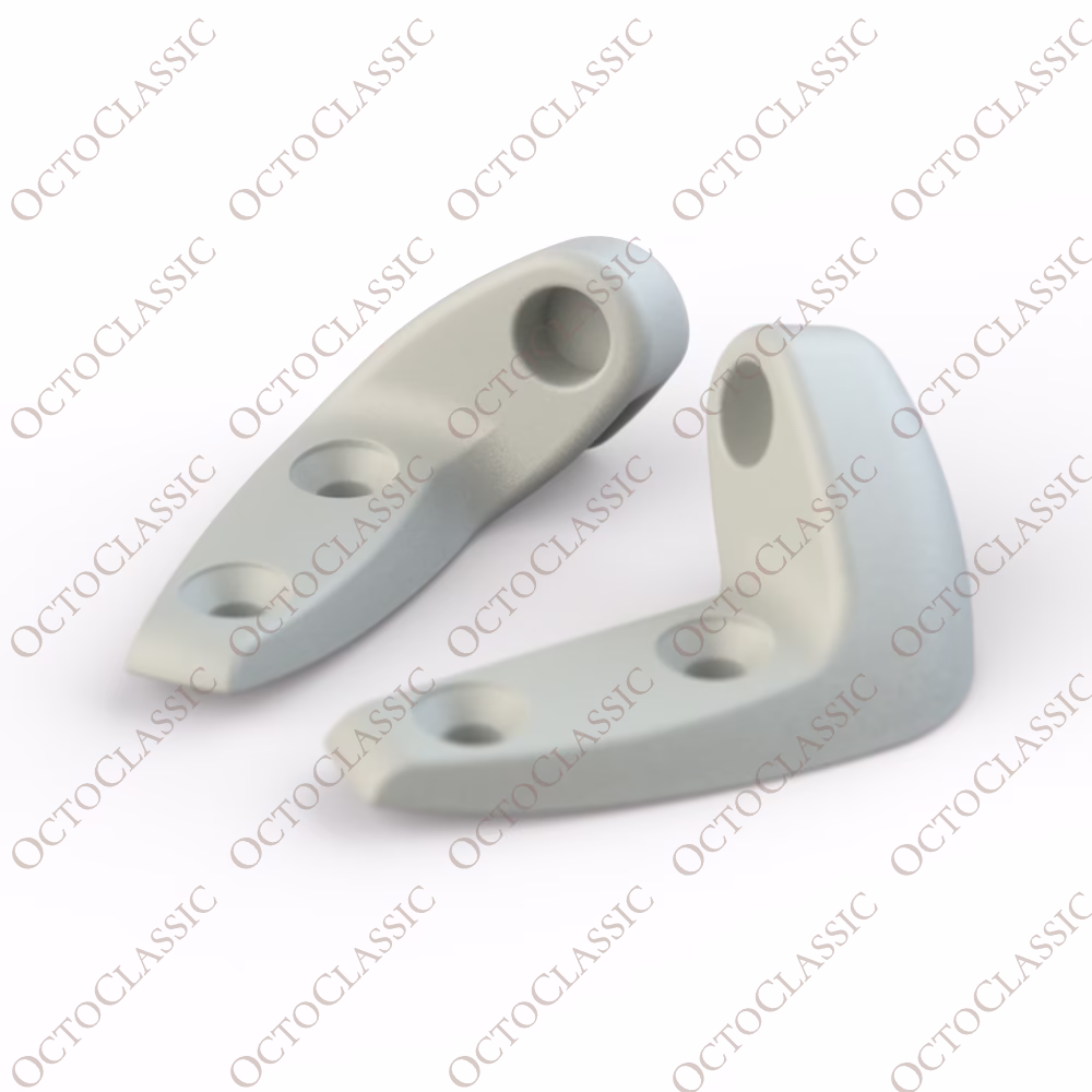 W111 Sun Visor holdter trim Cabriolet Set- left and Right (Mercedes)