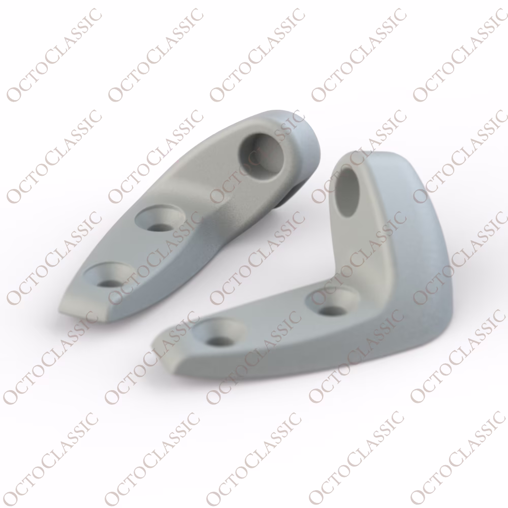 W111 Sun Visor holdter trim Cabriolet Set- left and Right (Mercedes)