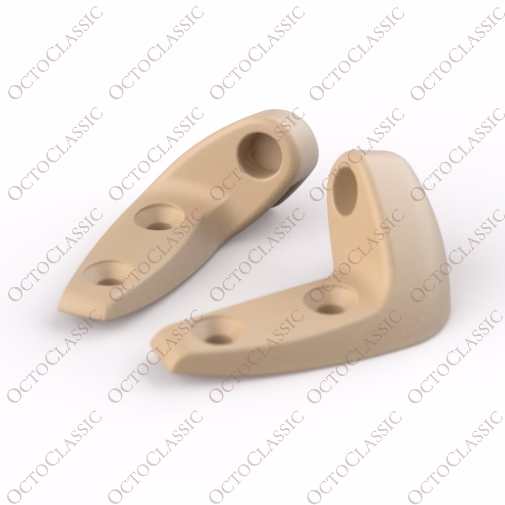 W111 Sun Visor holdter trim Cabriolet Set- left and Right (Mercedes)