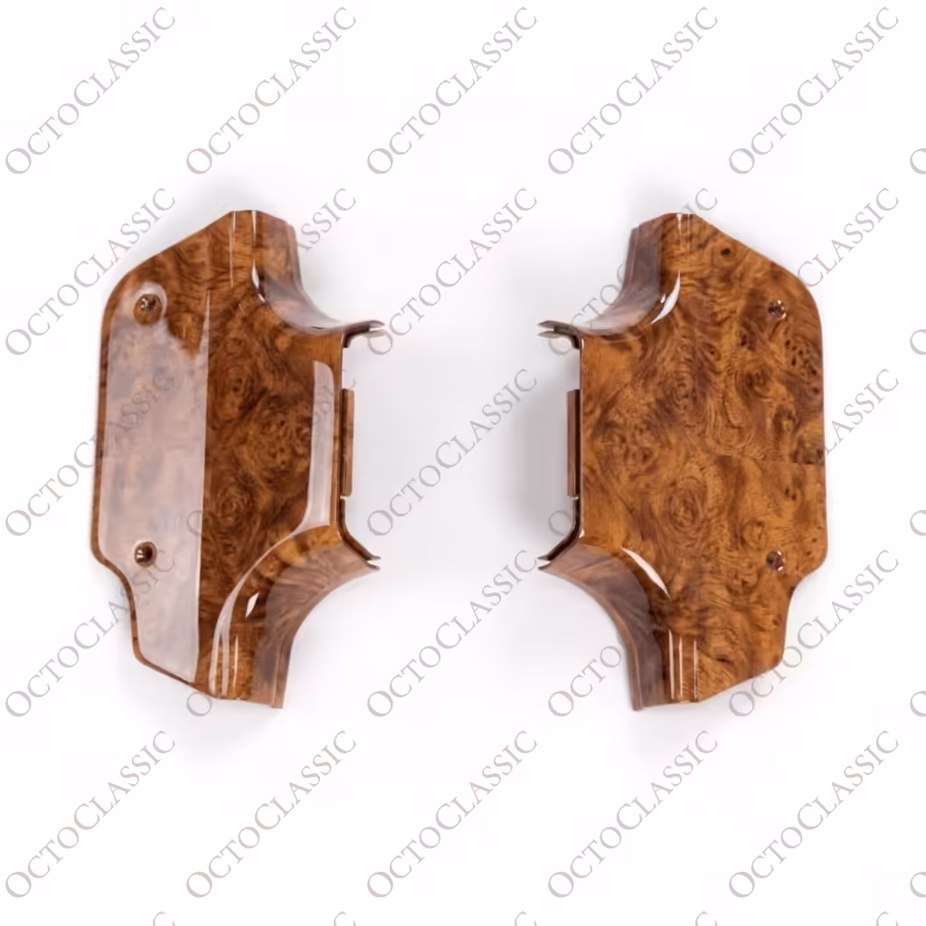 Drewniane wykończenie dolnego słupka B Mercedes W140 Para 4 rodzaje drewna A1406920322 / A1406920422 Drewniane wykończenie dolnego słupka B Mercedes W140 Para 4 rodzaje drewna A1406920322 / A1406920422