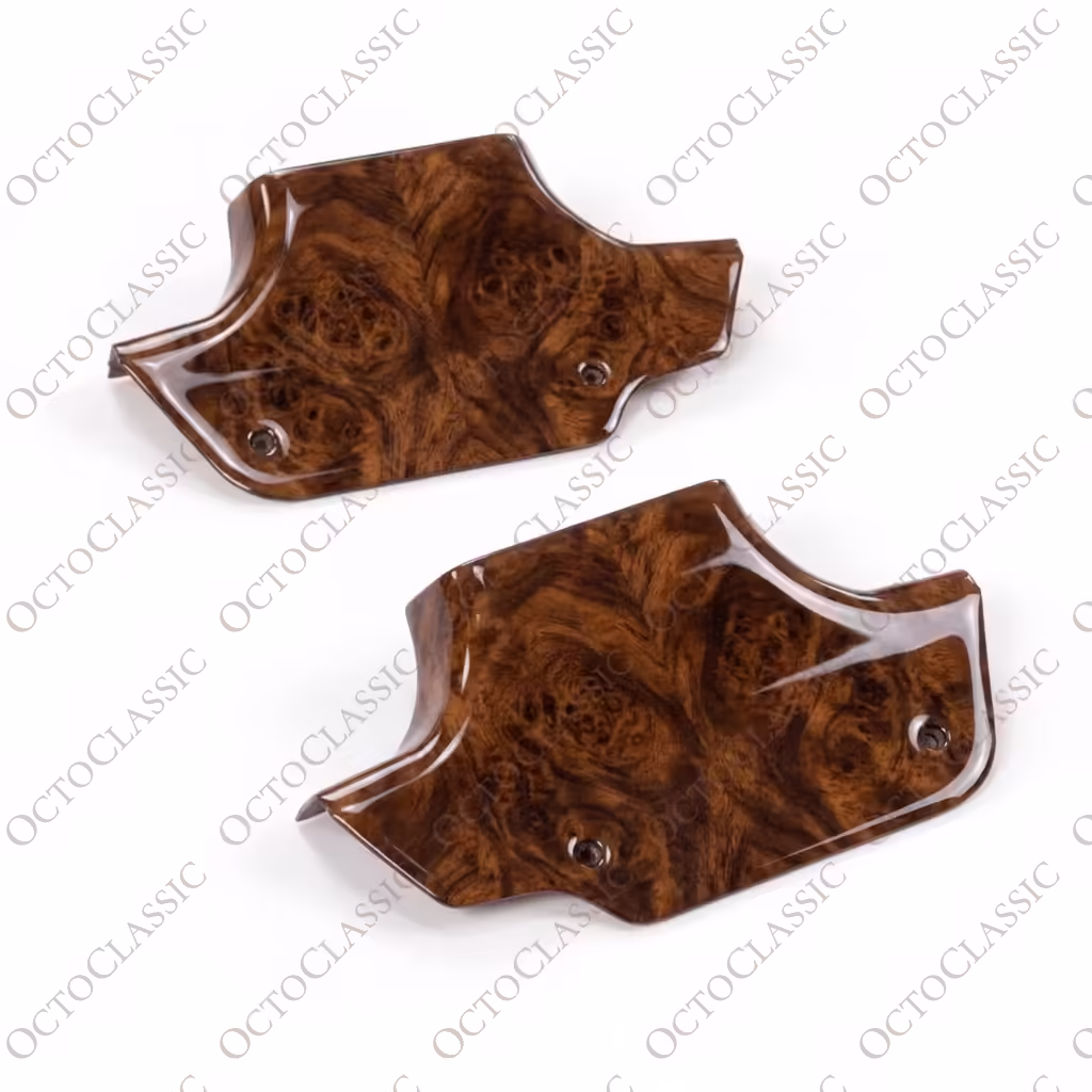 Drewniane wykończenie dolnego słupka B Mercedes W140 Para 4 rodzaje drewna A1406920322 / A1406920422 Drewniane wykończenie dolnego słupka B Mercedes W140 Para 4 rodzaje drewna A1406920322 / A1406920422