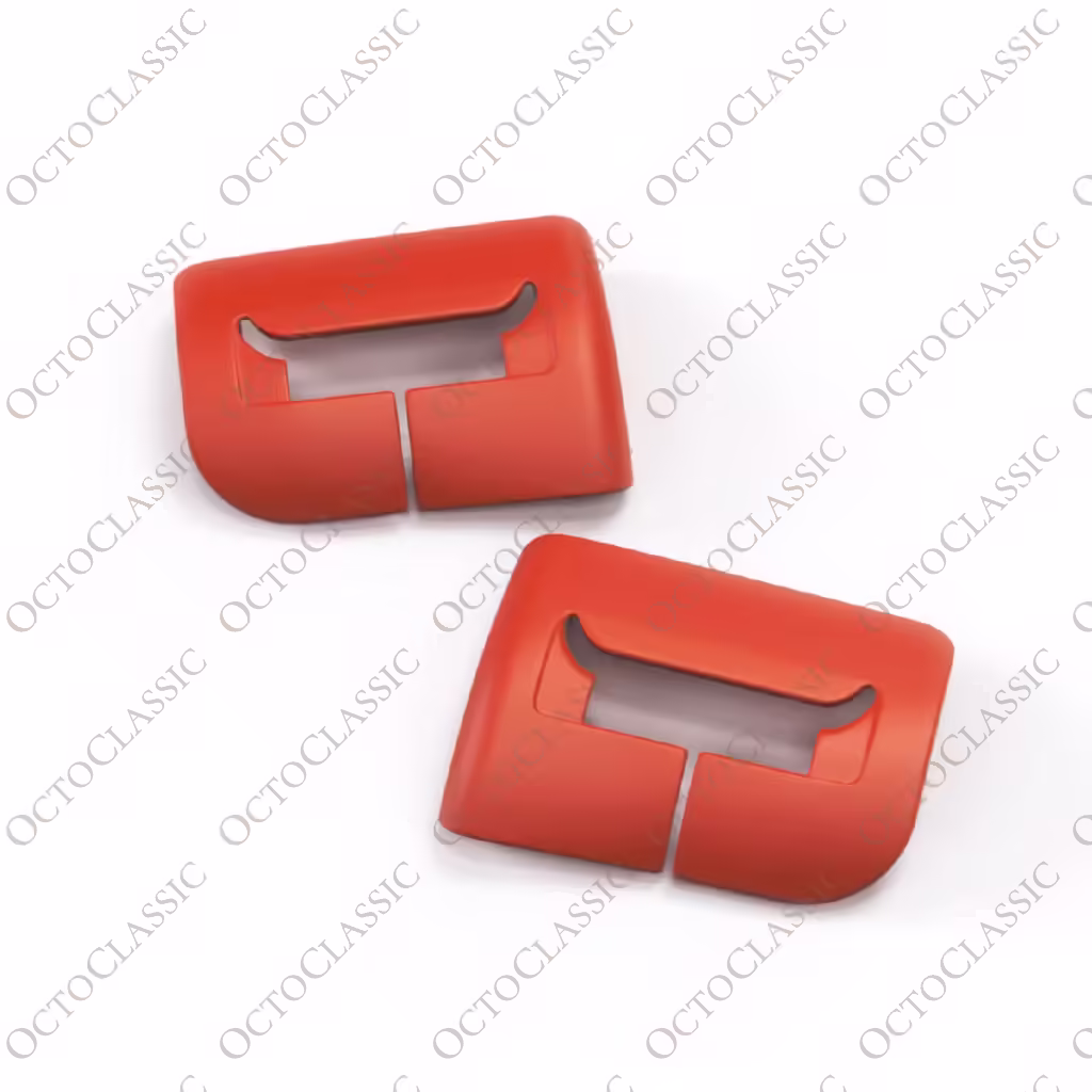 BMW E38 Rear Seat Safety Belt Guide Cover Trim Set Of 2 All Colors 72118174317 / 72118174318