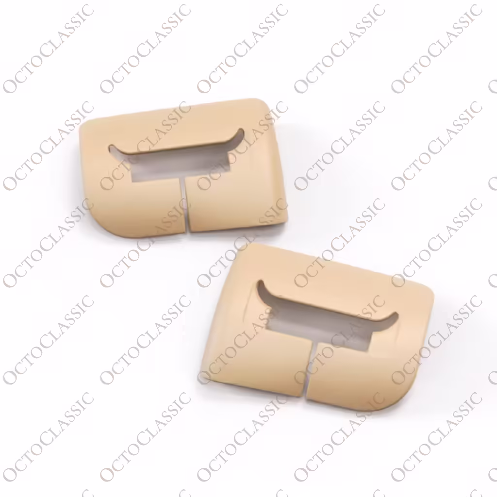BMW E38 Rear Seat Safety Belt Guide Cover Trim Set Of 2 All Colors 72118174317 / 72118174318