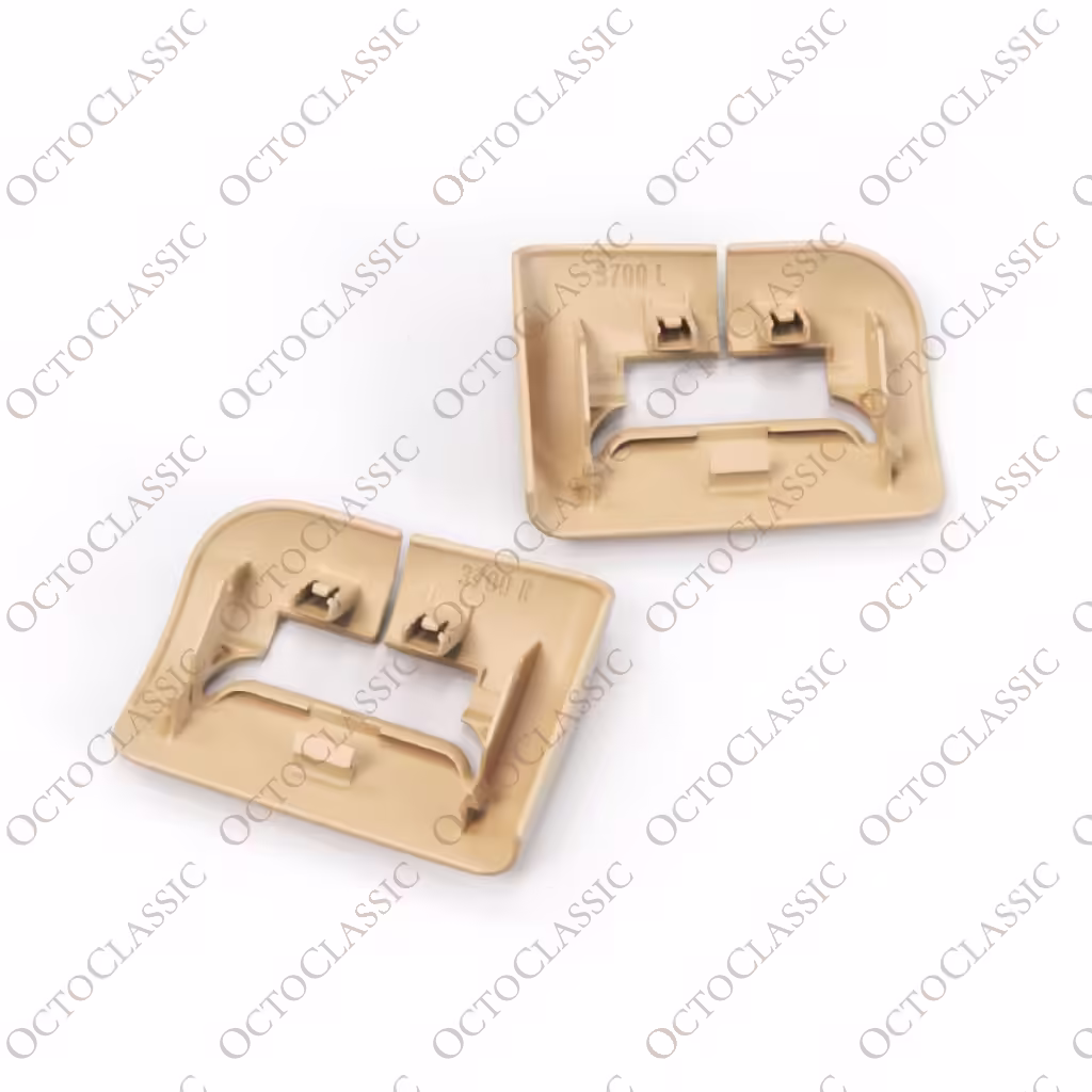 BMW E38 Rear Seat Safety Belt Guide Cover Trim Set Of 2 All Colors 72118174317 / 72118174318