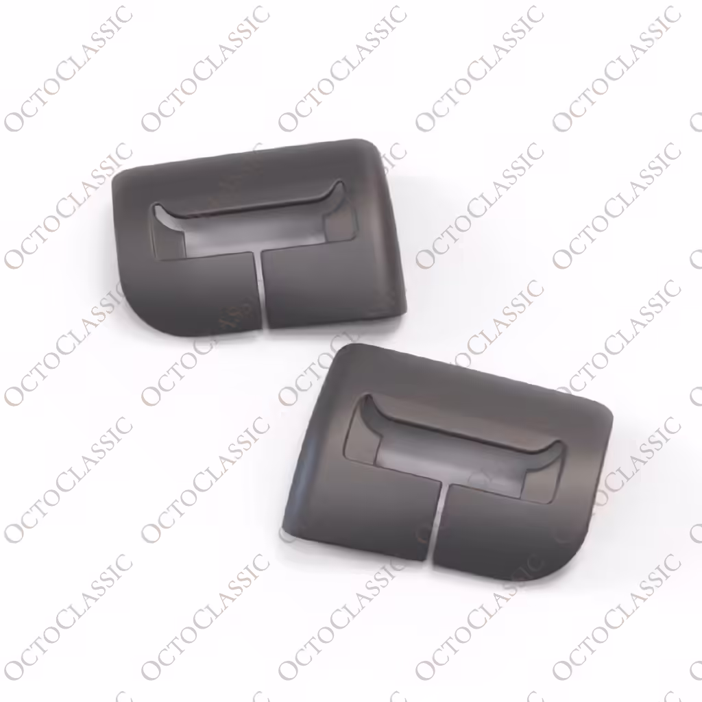 BMW E38 Rear Seat Safety Belt Guide Cover Trim Set Of 2 All Colors 72118174317 / 72118174318
