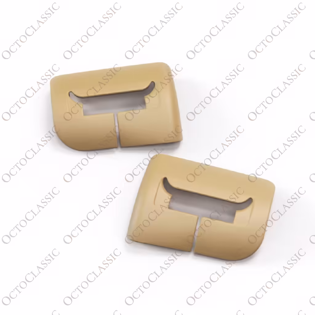 BMW E38 Rear Seat Safety Belt Guide Cover Trim Set Of 2 All Colors 72118174317 / 72118174318