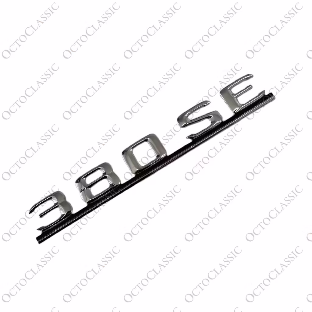 Mercedes W126 380SE Trunk Badge Emblem A1268170315