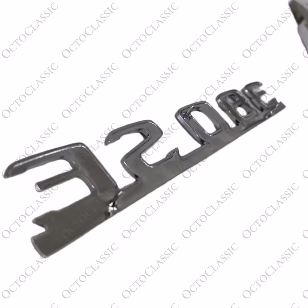 Mercedes W126 380SE Trunk Badge Emblem A1268170315
