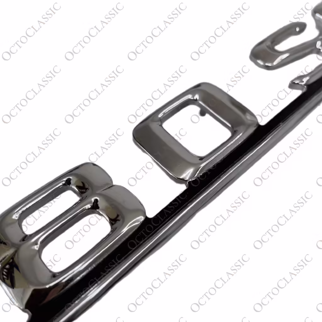 Mercedes W126 380SE Trunk Badge Emblem A1268170315