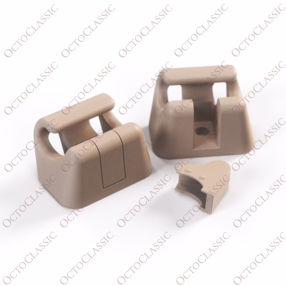 A124 Soporte de clip embellecedor parasol completo, Mercedes-benz A124