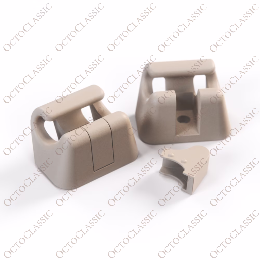 A124 Soporte de clip embellecedor parasol completo, Mercedes-benz A124