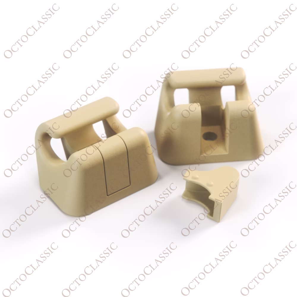 A124 Soporte de clip embellecedor parasol completo, Mercedes-benz A124