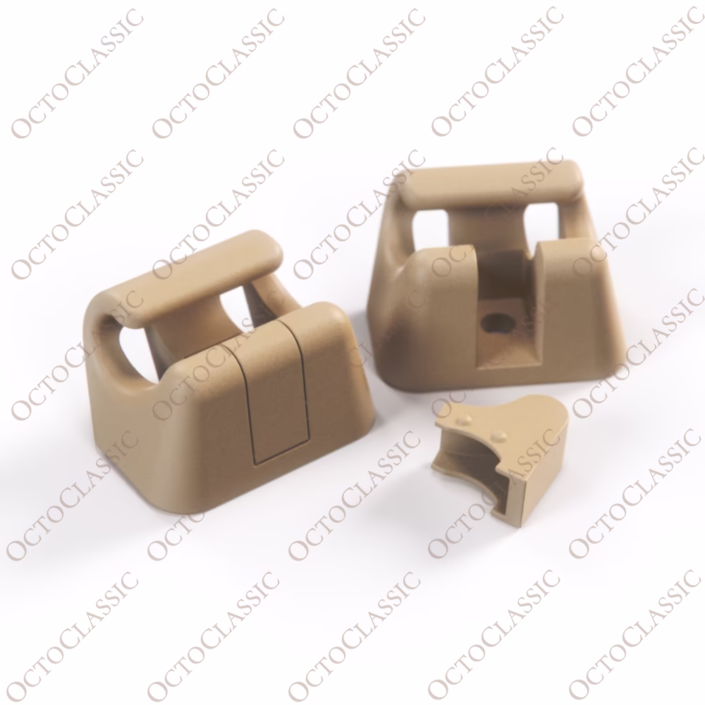A124 Soporte de clip embellecedor parasol completo, Mercedes-benz A124