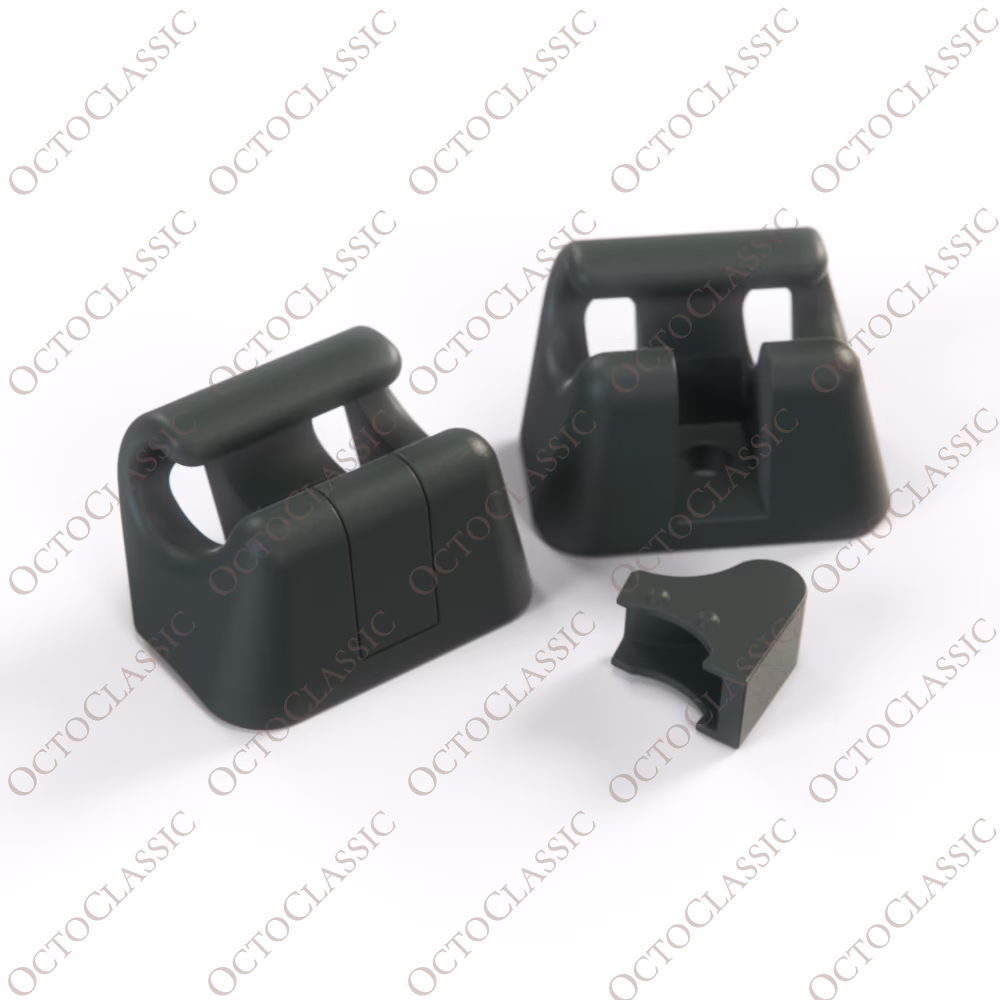 A124 Soporte de clip embellecedor parasol completo, Mercedes-benz A124