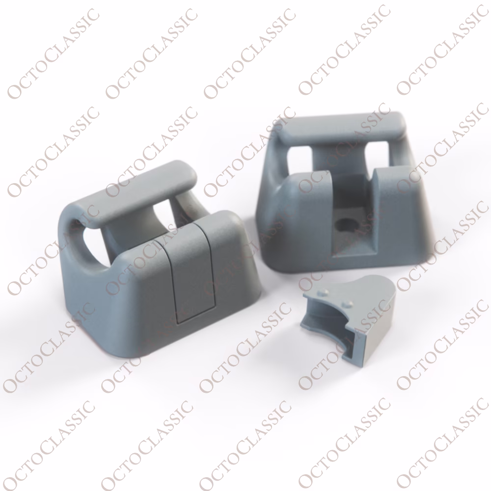 A124 Soporte de clip embellecedor parasol completo, Mercedes-benz A124