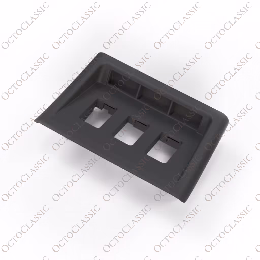 Porsche 911 964 / 993 Schalterblende für die Mittelkonsole, schwarz 99363227100