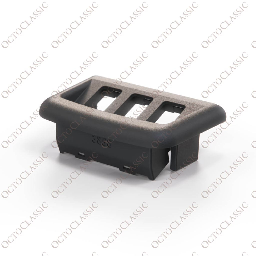 Porsche 911 964 / 993 Center Console Switch Button Panel Black 96455253500 Porsche 911 964 / 993 Center Console Switch Button Panel Black 96455253500