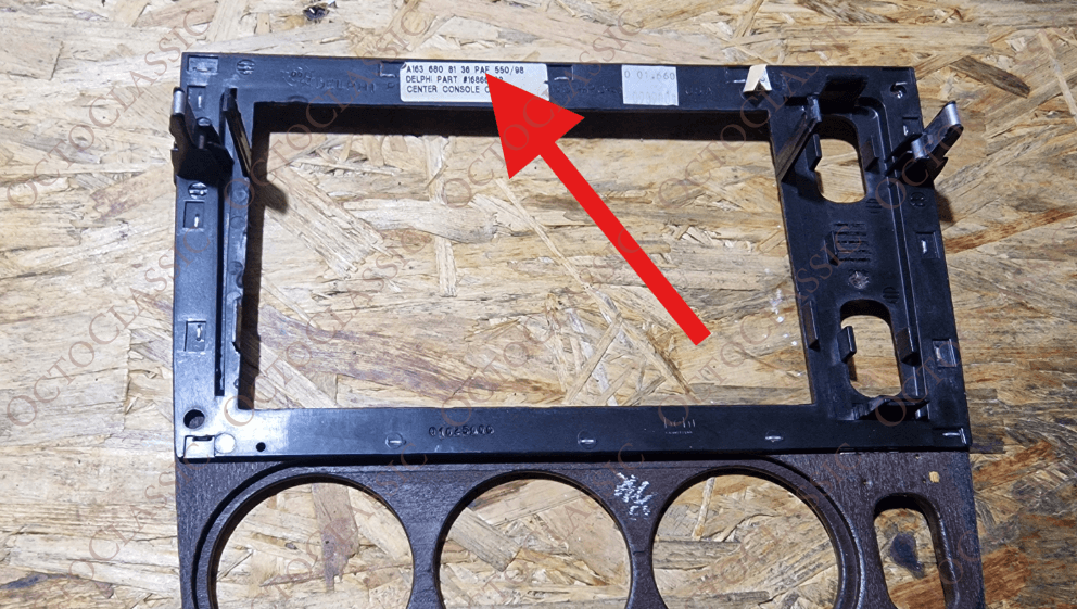 Mercedes W163 Fascia Stereo Radio GPS Blende Panel Rahmen Trim Halterung Delphi Schwarz A16754853 MBL15566 Mercedes W163 Fascia Stereo Radio GPS Blende Panel Rahmen Trim Halterung Delphi Schwarz A16754853 MBL15566