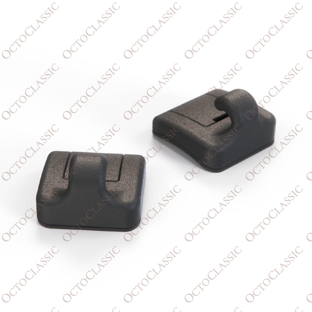 Audi A3 8P / A4 B6 / B7 Gancio parasole lunotto posteriore Set di 2 nero 8E0861337 + 8P4861359 Audi A3 8P / A4 B6 / B7 Gancio parasole lunotto posteriore Set di 2 nero 8E0861337 + 8P4861359