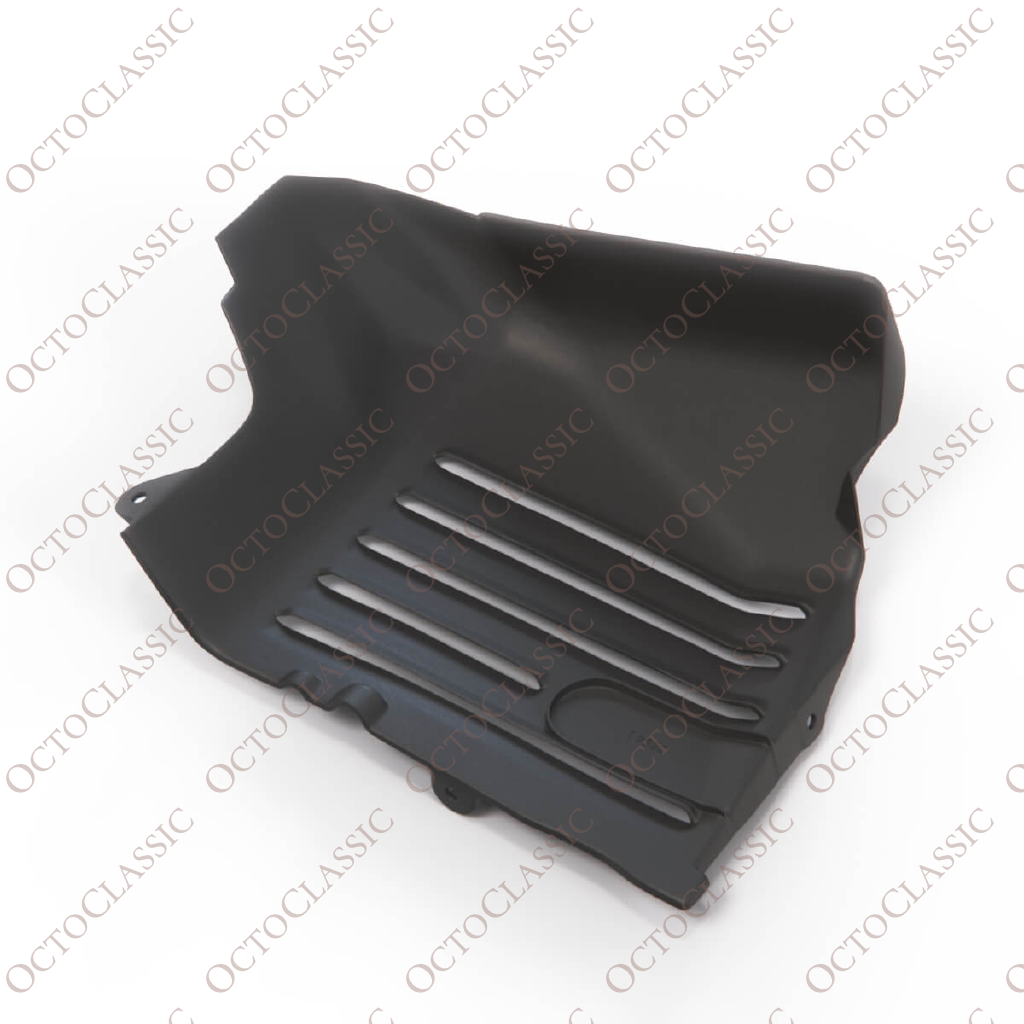 Osłona chłodnicy oleju błotnika Mercedes W126 lewa lub prawa czarna A1268840735 / A1268840835 Osłona chłodnicy oleju błotnika Mercedes W126 lewa lub prawa czarna A1268840735 / A1268840835