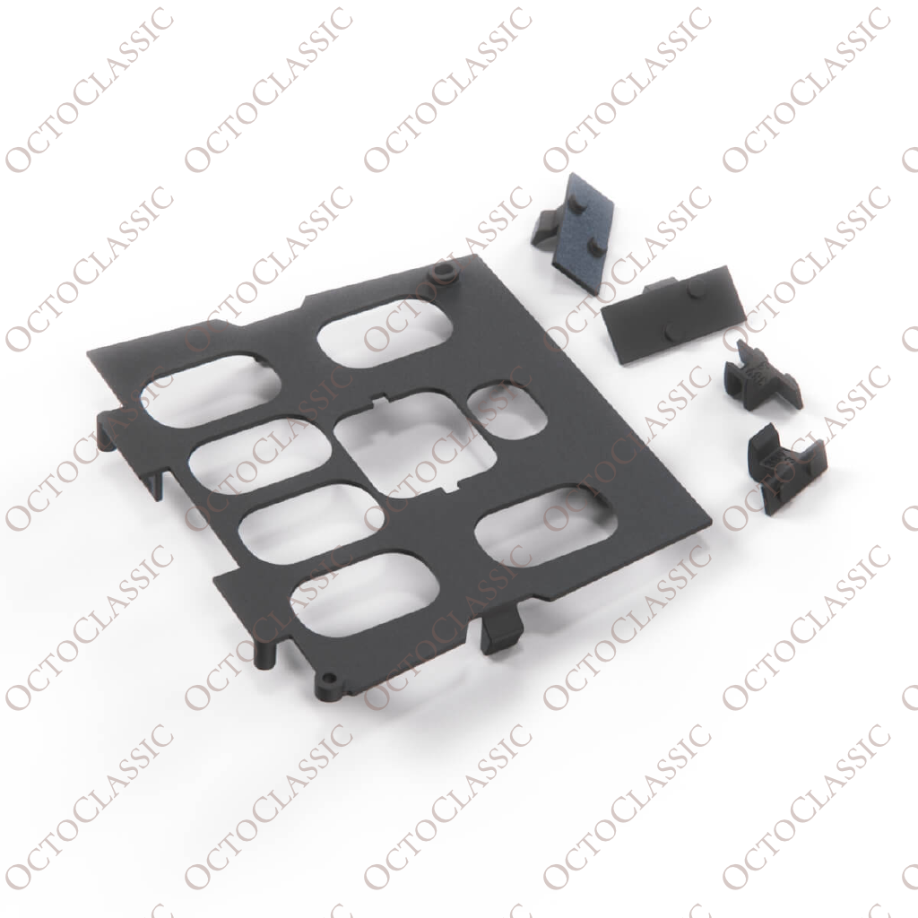 Mercedes W163 ML Shifter Wood Trim Bezel Switch Mounting Brackets Black 16758924 Delphi Mercedes W163 ML Shifter Wood Trim Bezel Switch Mounting Brackets Black 16758924 Delphi