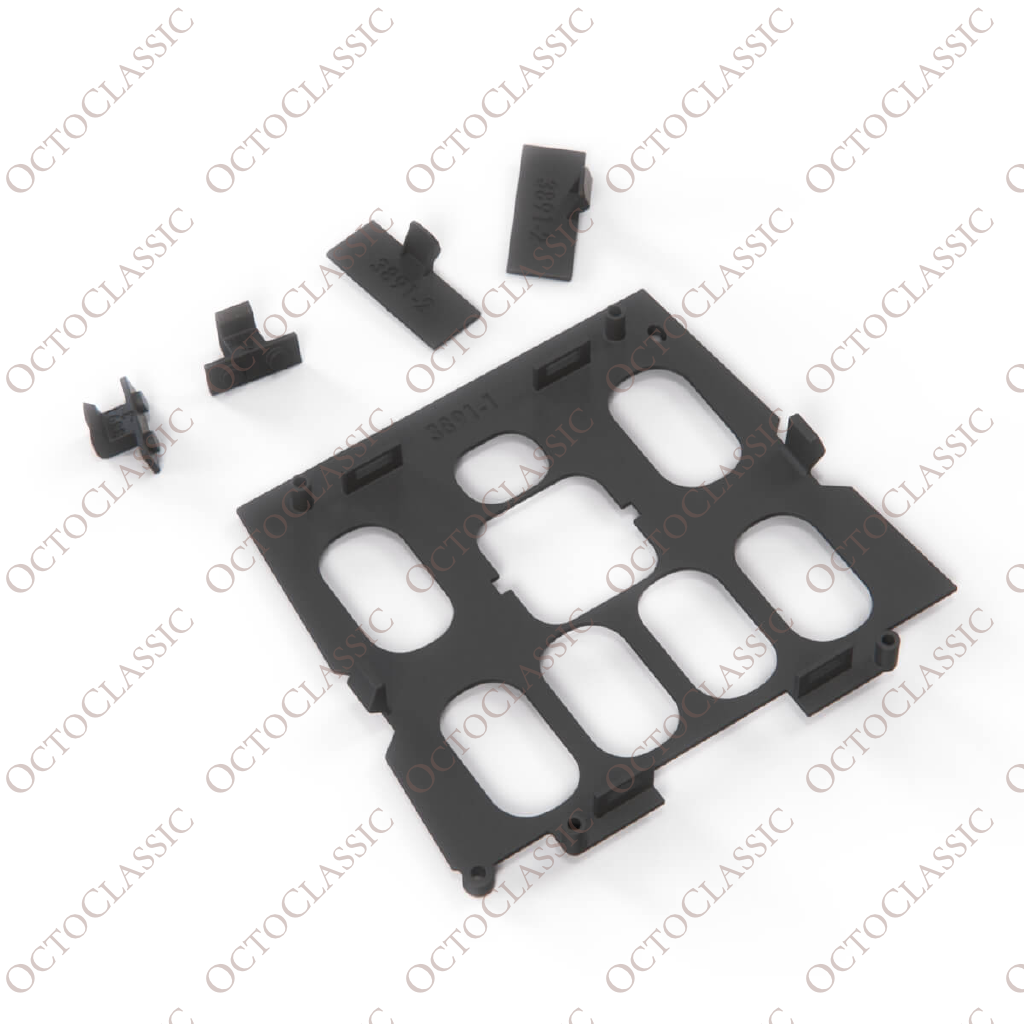 Mercedes W163 ML Shifter Wood Trim Bezel Switch Mounting Brackets Black 16758924 Delphi Mercedes W163 ML Shifter Wood Trim Bezel Switch Mounting Brackets Black 16758924 Delphi