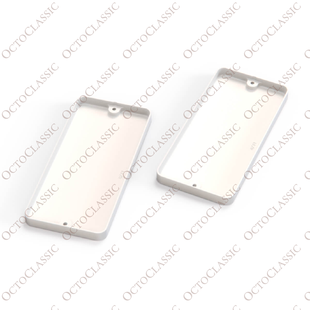 BMW E30 Opel Ascona Ford Sierra Hella Fog Light Covers Pair White And Black 30112625900 BMW E30 Opel Ascona Ford Sierra Hella Fog Light Covers Pair White And Black 30112625900