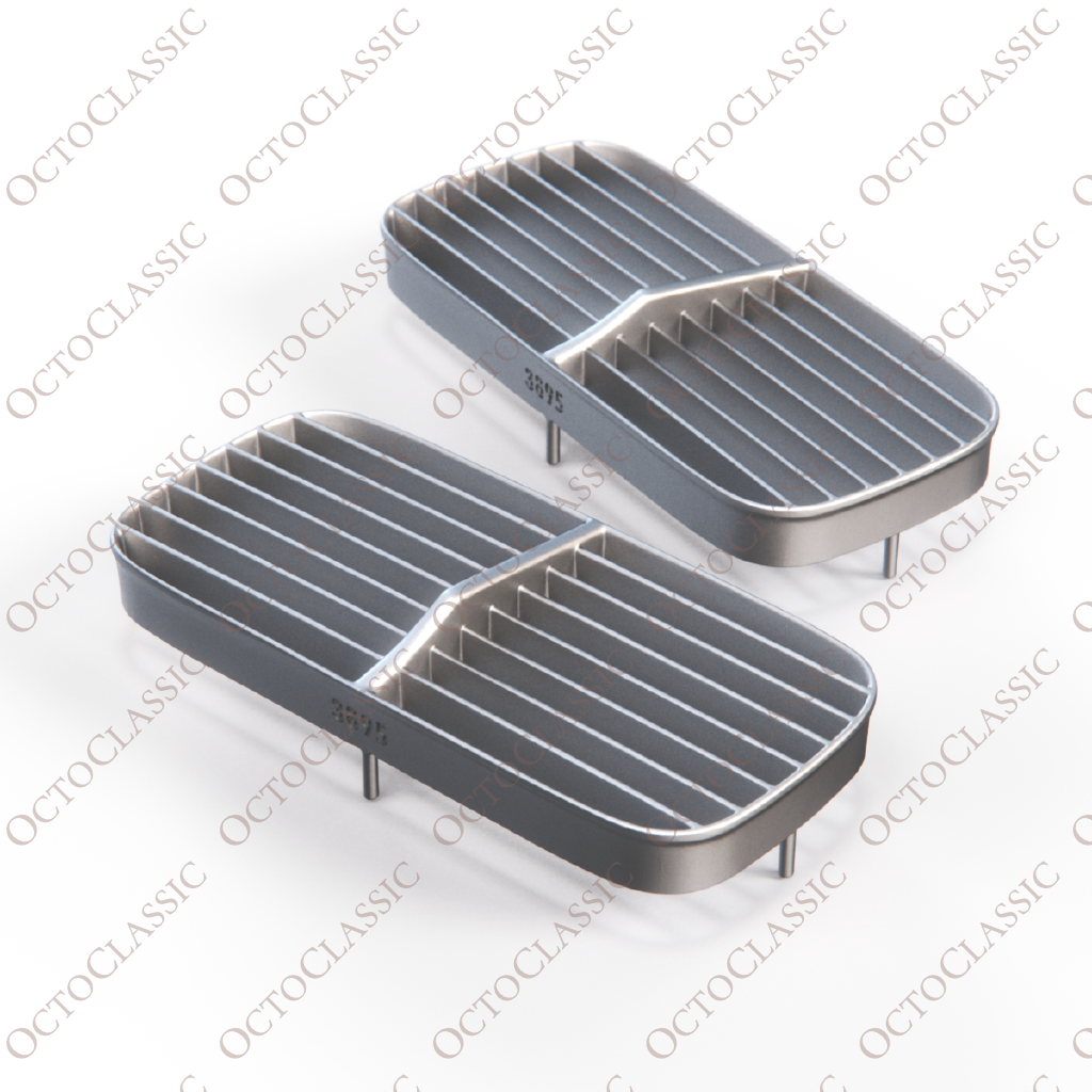 Jaguar XJ Series 1 Front Chrome Grille Set Of 2 BD30582 Jaguar XJ Series 1 Front Chrome Grille Set Of 2 BD30582