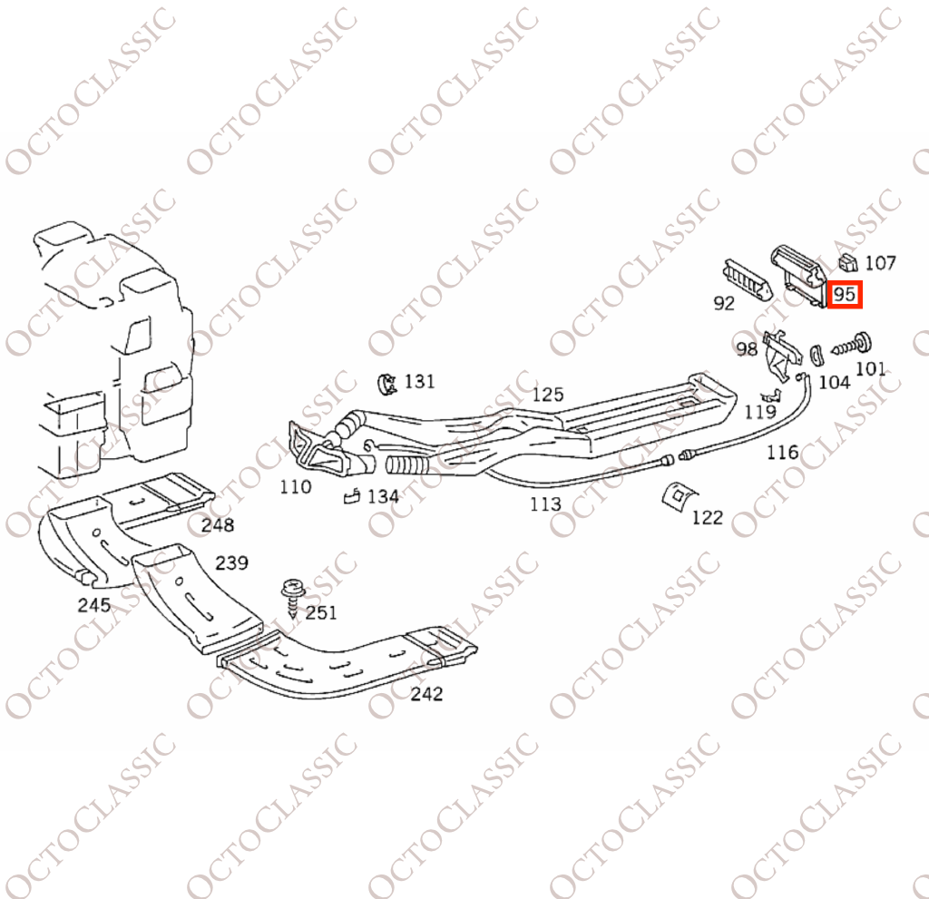 Mercedes W126 / C126 SEC Mittelkonsole Hintere Lüftungsöffnung Holzplatte Halterung 4 Holzarten A1268300013 Mercedes W126 / C126 SEC Mittelkonsole Hintere Lüftungsöffnung Holzplatte Halterung 4 Holzarten A1268300013