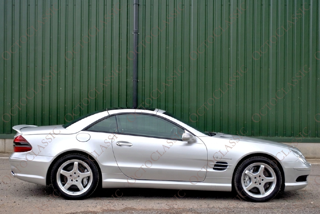 Mercedes SL R230 Custom Heckklappe Ducktail Außenfarben Mercedes SL R230 Custom Heckklappe Ducktail Außenfarben