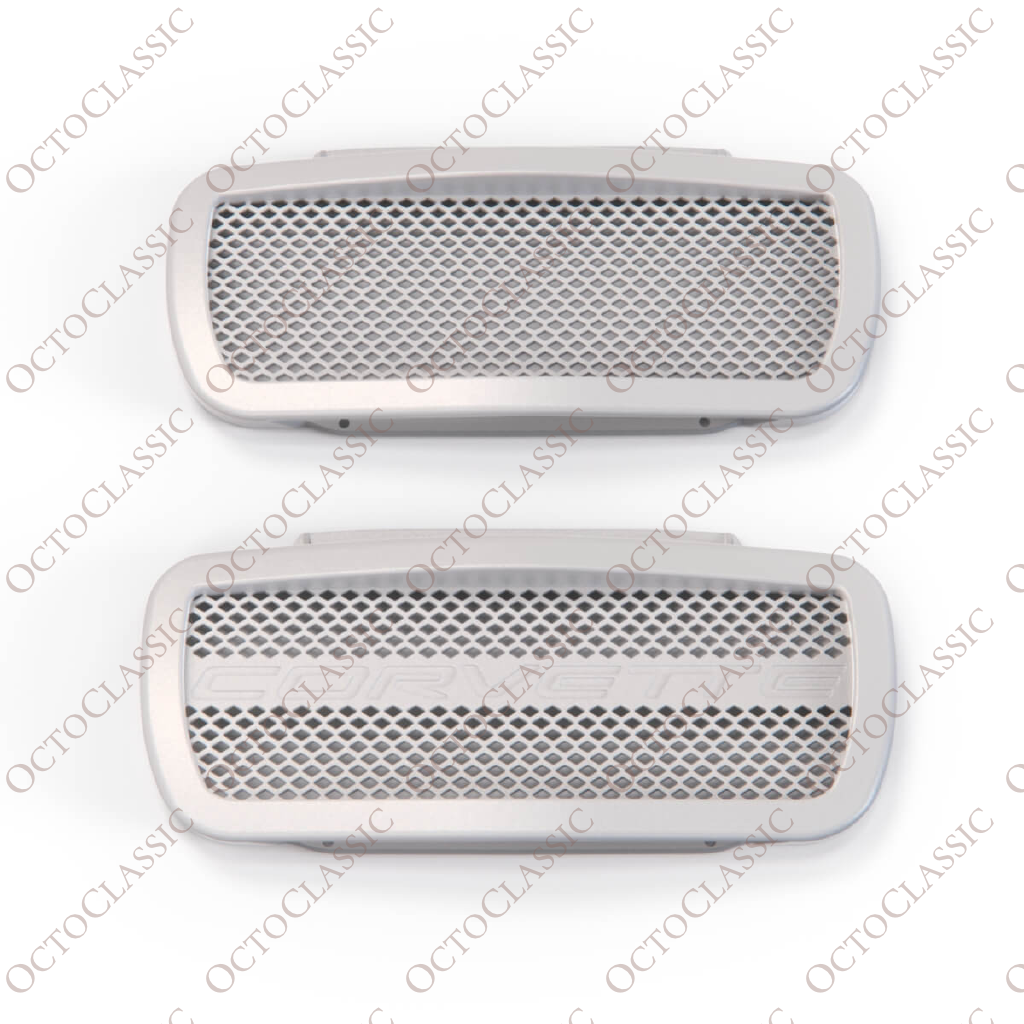 Chevrolet Corvette C5 Front Bumper License Plate Cansel Intake Grille Trim Plate 2 Versions Black / Primed 10288540 Chevrolet Corvette C5 Front Bumper License Plate Cansel Intake Grille Trim Plate 2 Versions Black / Primed 10288540