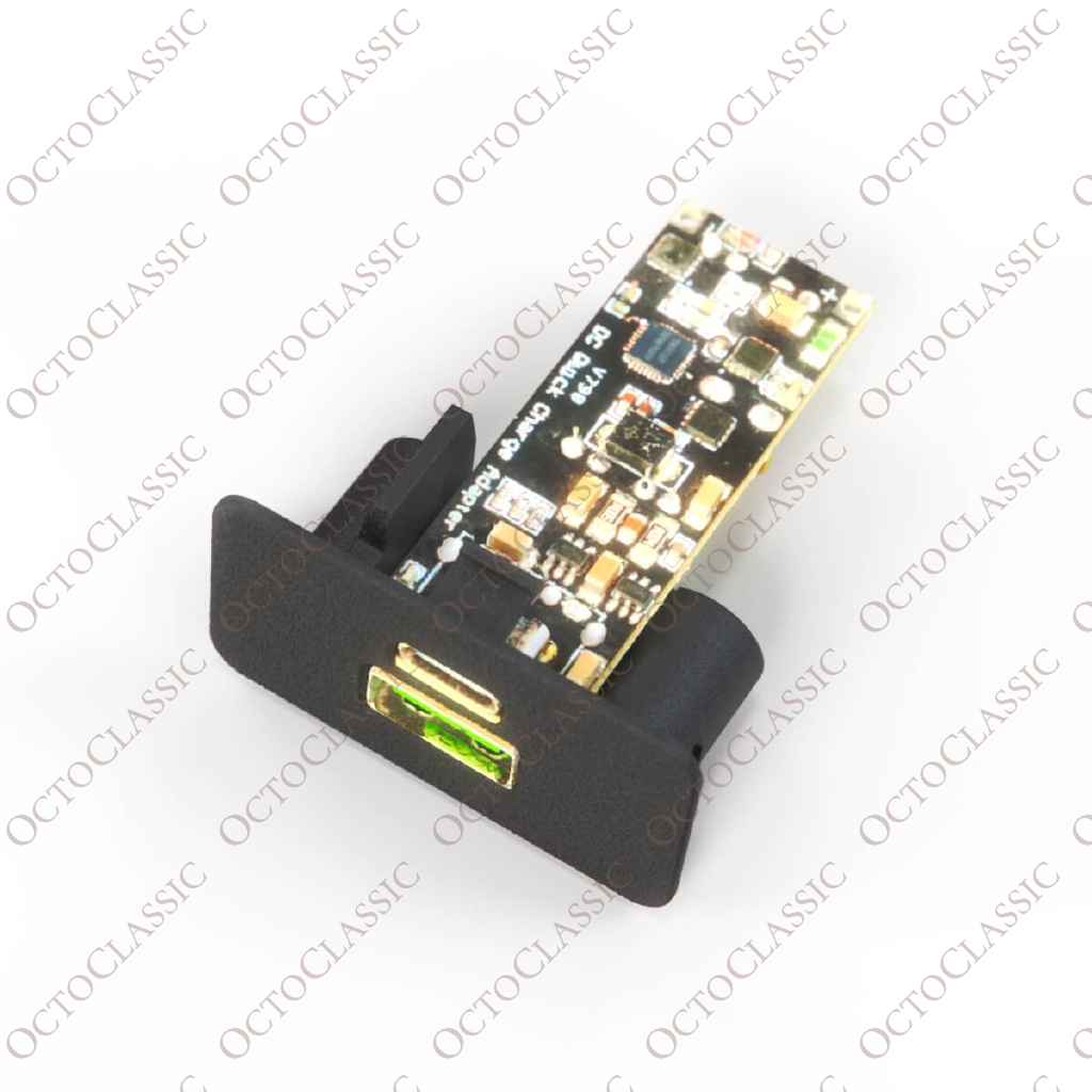 BMW E30 Center Console Switch Blank With USB-Charge Port Black 64111368498 BMW E30 Center Console Switch Blank With USB-Charge Port Black 64111368498