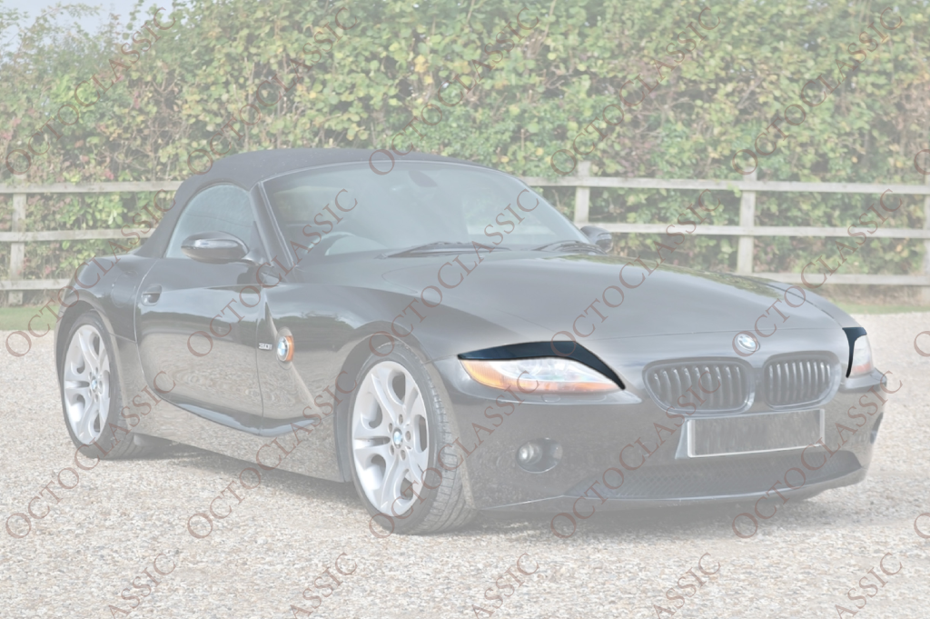 BMW Z4 E85 / E86: Molduras arqueadas para los faros delanteros «Bad Look», en negro / imprimadas BMW Z4 E85 / E86: Molduras arqueadas para los faros delanteros «Bad Look», en negro / imprimadas