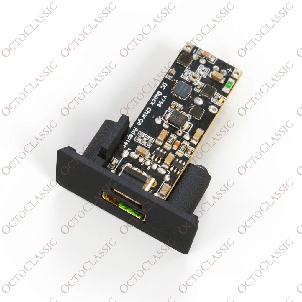 Cache pour commutateur de la console centrale de la BMW Z3 avec chargeur USB Cache pour commutateur de la console centrale de la BMW Z3 avec chargeur USB