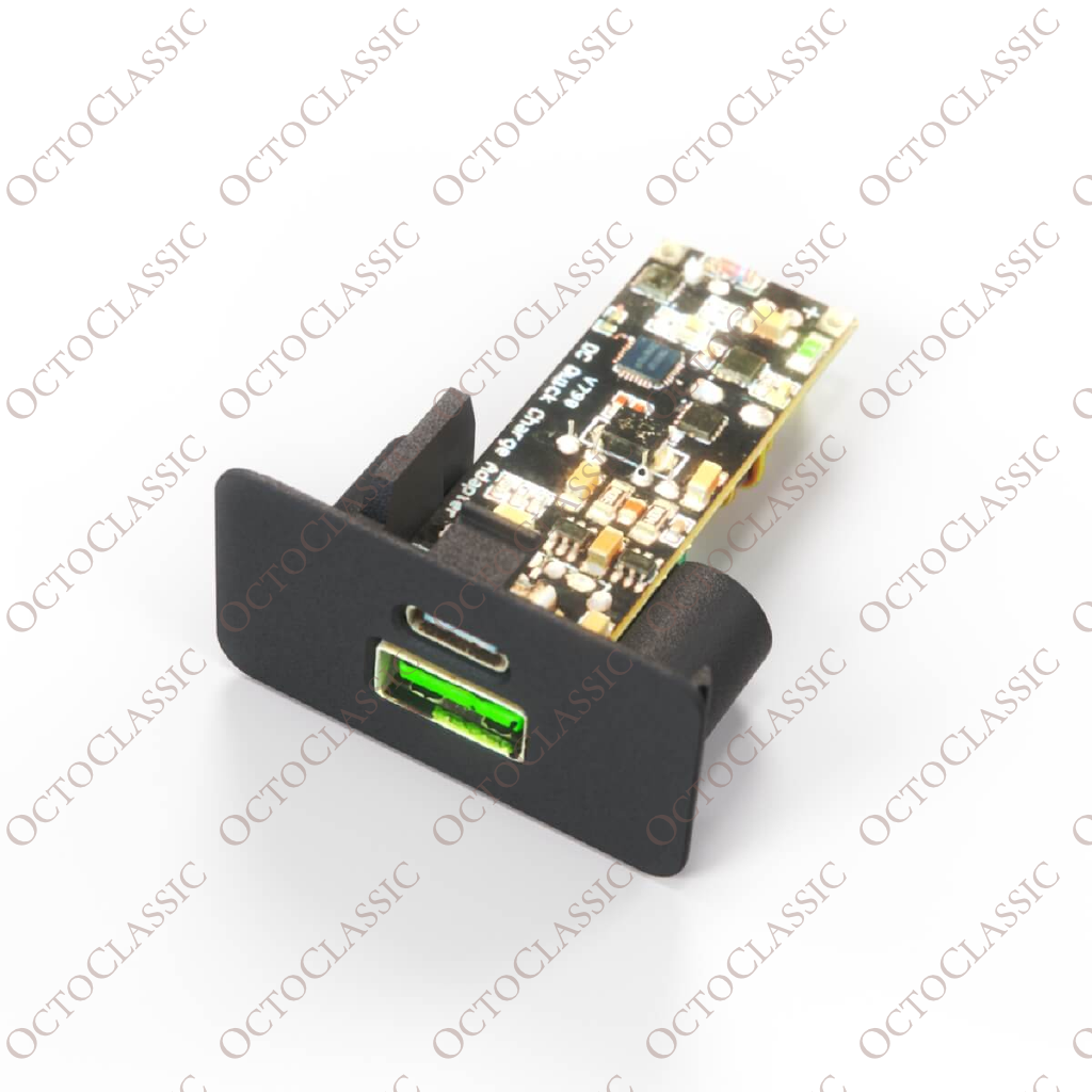 Copri-interruttore per console centrale BMW E28 con caricatore USB Copri-interruttore per console centrale BMW E28 con caricatore USB