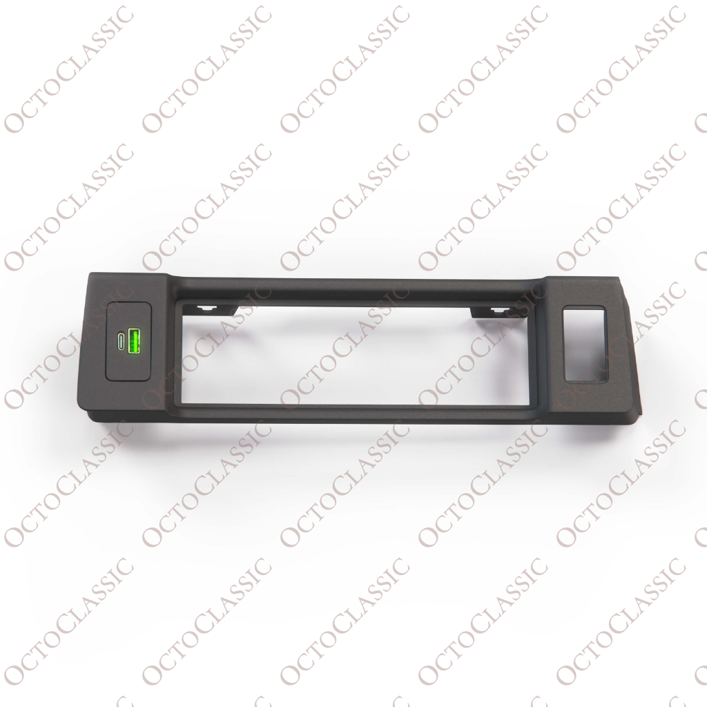 Copri-interruttore per console centrale BMW E28 con caricatore USB Copri-interruttore per console centrale BMW E28 con caricatore USB