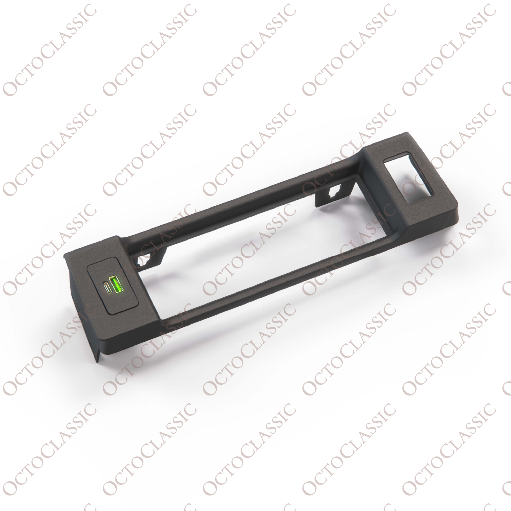 Copri-interruttore per console centrale BMW E28 con caricatore USB Copri-interruttore per console centrale BMW E28 con caricatore USB