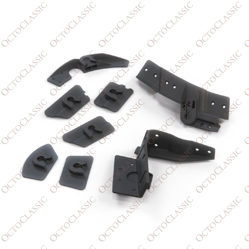 Kit de réparation pour clips de panneaux de porte avant Mercedes W210, noir Kit de réparation pour clips de panneaux de porte avant Mercedes W210, noir