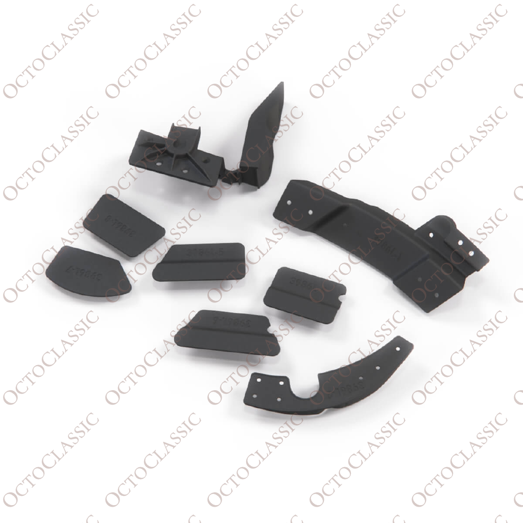 Kit de réparation pour clips de panneaux de porte avant Mercedes W210, noir Kit de réparation pour clips de panneaux de porte avant Mercedes W210, noir