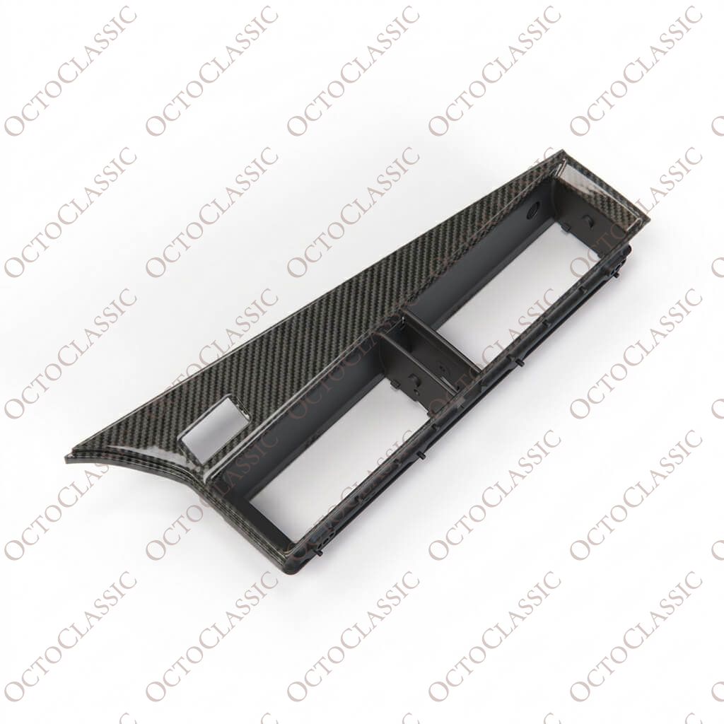 Mercedes W201 Carbon Fibre Center Air Vent Grille Housing LHD Or RHD 3 Versions A2018300765 Mercedes W201 Carbon Fibre Center Air Vent Grille Housing LHD Or RHD 3 Versions A2018300765