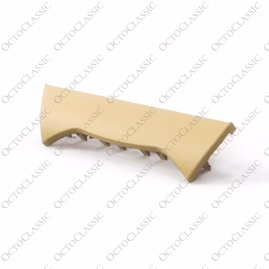 Porsche 911 996 / Boxster 986 – Rivestimento inferiore della console centrale “Batwing” – Nero – 99655233500