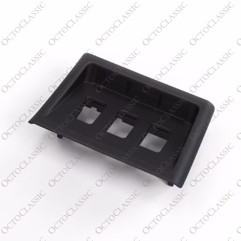 Porsche 911 964 / 993 Schalterblende für die Mittelkonsole, schwarz 99363227100